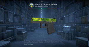 Glock-18 | Nuclear Garden (Field-Tested) Screenshot