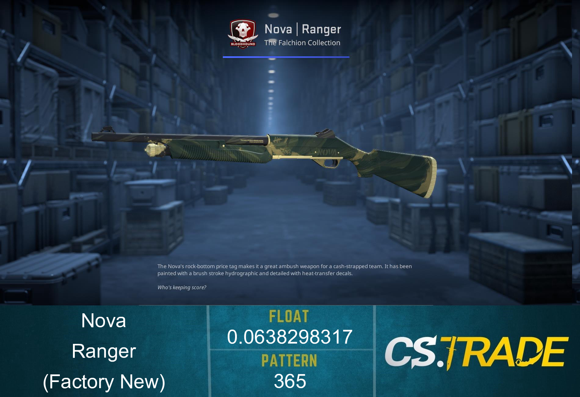 Nova | Ranger (Factory New) Screenshot