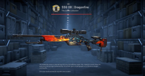 SSG 08 | Dragonfire (Factory New) Screenshot