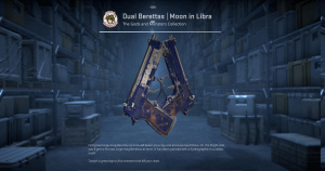 Dual Berettas | Moon in Libra (Battle-Scarred) Screenshot