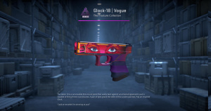 Glock-18 | Vogue (Factory New) Screenshot