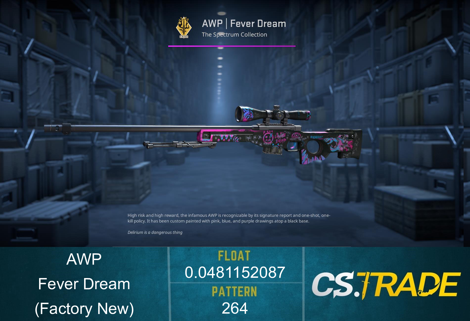 AWP | Fever Dream (Factory New) Screenshot