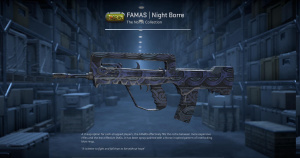 FAMAS | Night Borre (Field-Tested) Screenshot