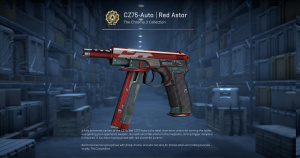 CZ75-Auto | Red Astor (Factory New) Screenshot