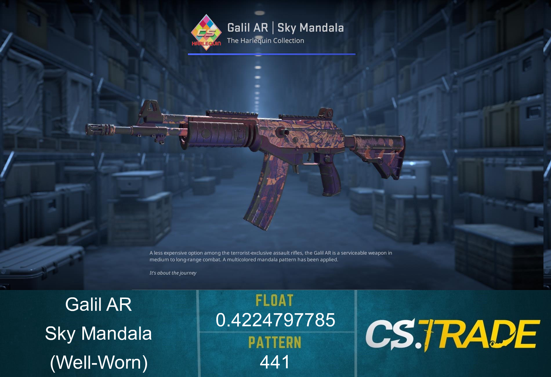 Galil AR | Sky Mandala (Factory New) Screenshot