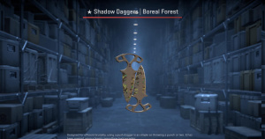 ★ Shadow Daggers | Boreal Forest (Field-Tested) Screenshot