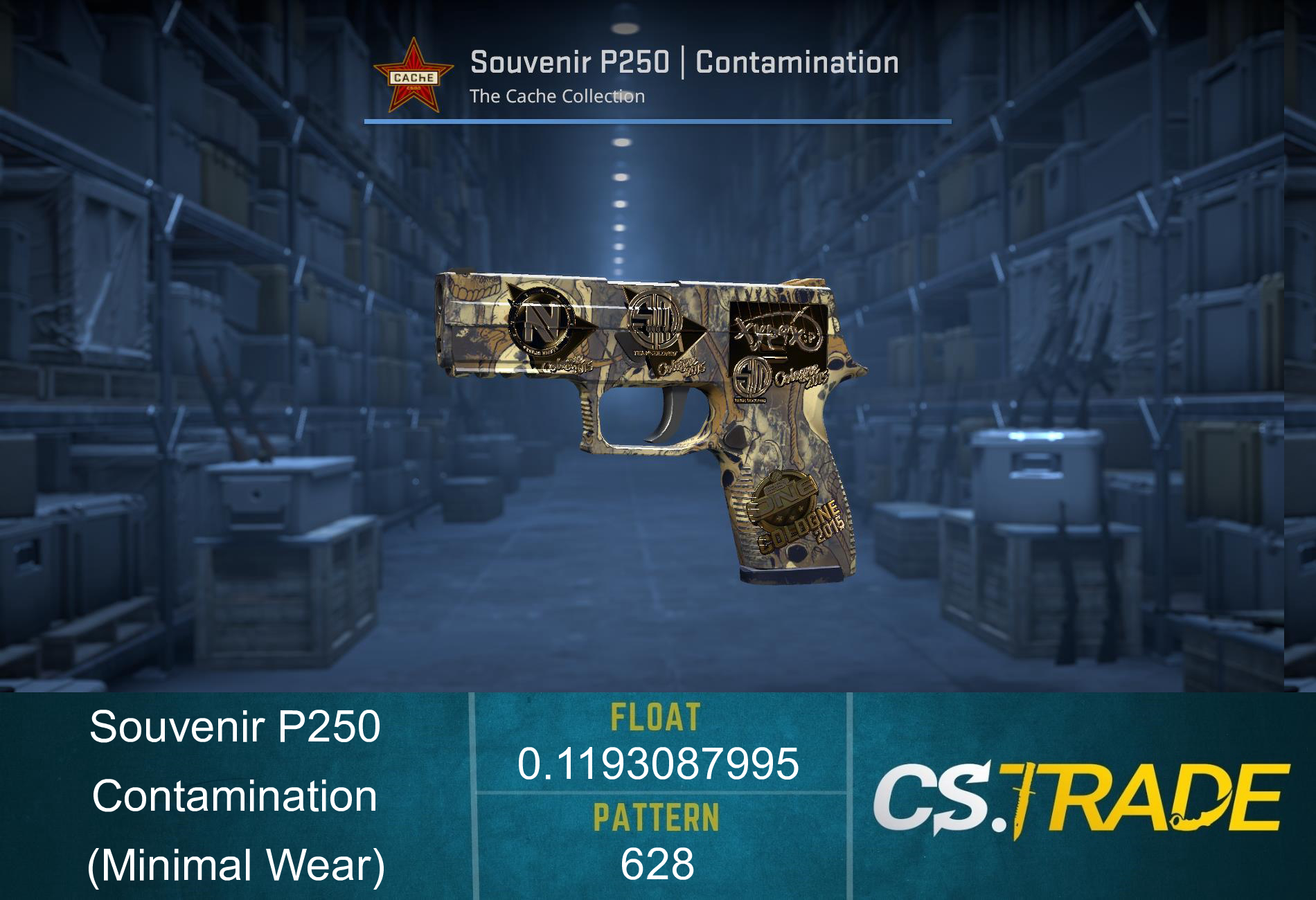 P250 | Contamination (Minimal Wear) Screenshot