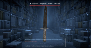 ★ StatTrak™ Bayonet | Black Laminate (Well-Worn) Screenshot