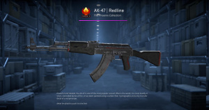 AK-47 | Redline (Battle-Scarred) Screenshot