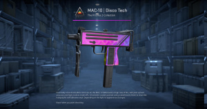 MAC-10 | Disco Tech (Field-Tested) Screenshot