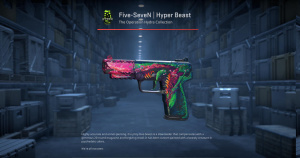 Five-SeveN | Hyper Beast (Well-Worn) Screenshot