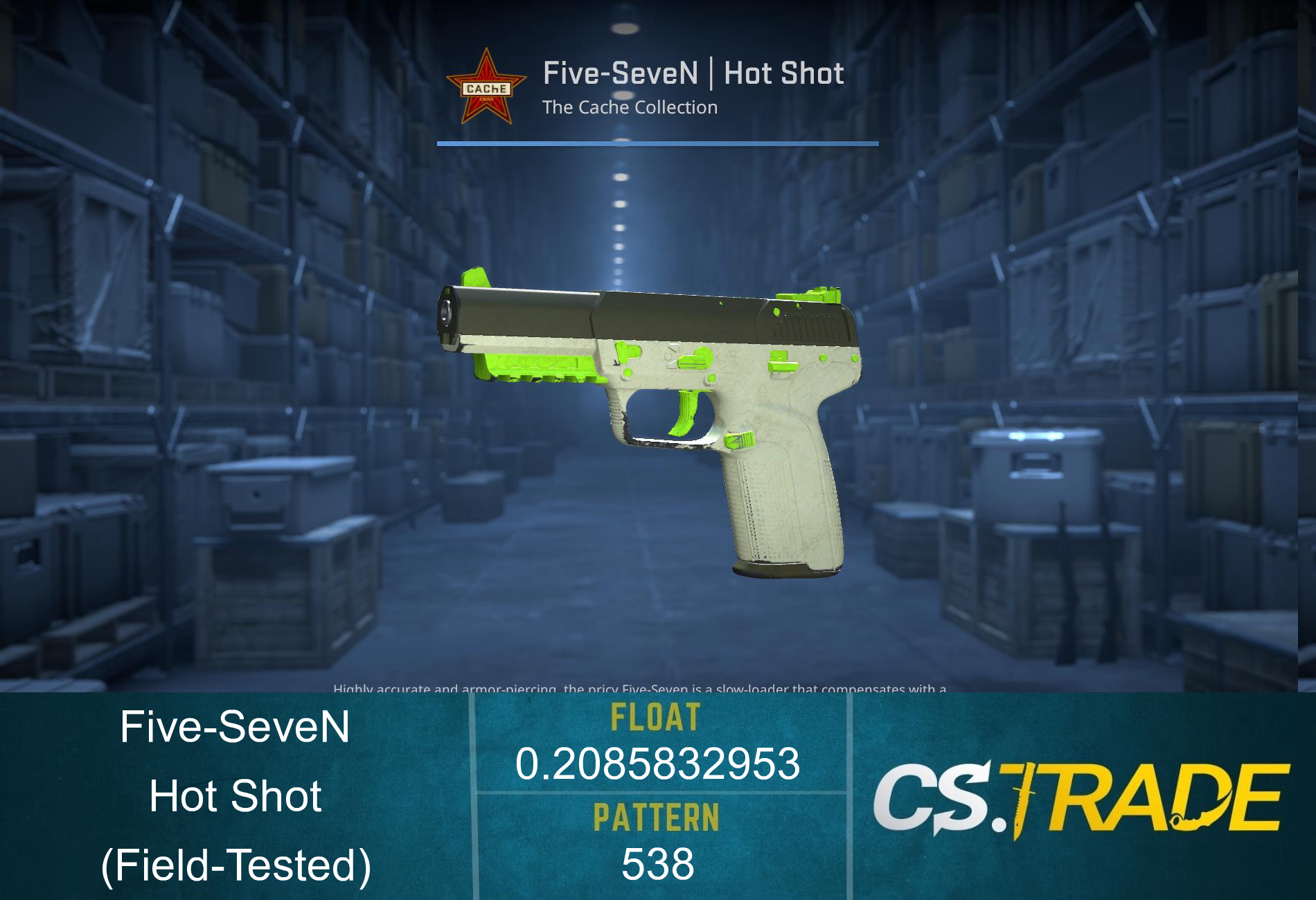 Five-SeveN | Hot Shot (Field-Tested) Screenshot