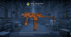 MP9 | Orange Peel (Factory New) Screenshot
