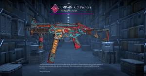 UMP-45 | K.O. Factory (Battle-Scarred) Screenshot