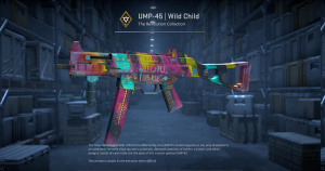 UMP-45 | Wild Child (Field-Tested) Screenshot