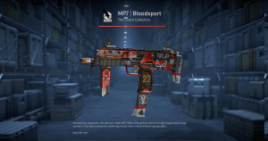 MP7 | Bloodsport (Field-Tested) Screenshot