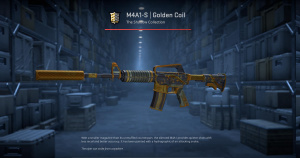 M4A1-S | Golden Coil (Battle-Scarred) Screenshot
