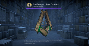 Dual Berettas | Royal Consorts (Factory New) Screenshot