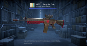 SG 553 | Berry Gel Coat (Factory New) Screenshot