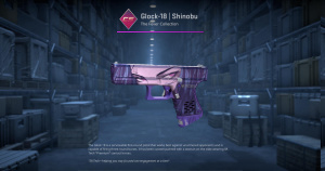 Glock-18 | Shinobu (Minimal Wear) Screenshot