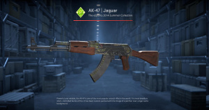 AK-47 | Jaguar (Battle-Scarred) Screenshot