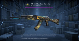 AK-47 | Phantom Disruptor (Minimal Wear) Screenshot