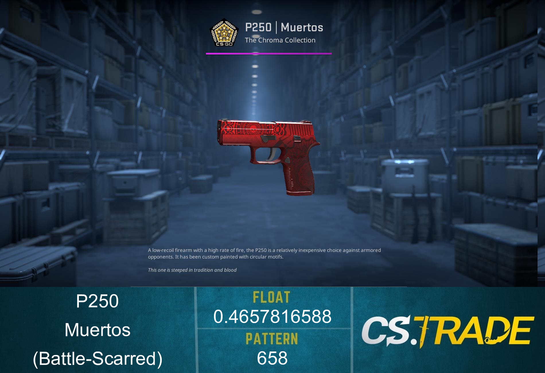 P250 | Muertos (Battle-Scarred) Screenshot
