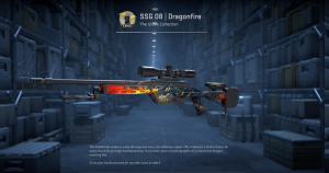 SSG 08 | Dragonfire (Battle-Scarred) Screenshot