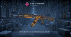 AK-47 | Searing Rage (Field-Tested) Screenshot
