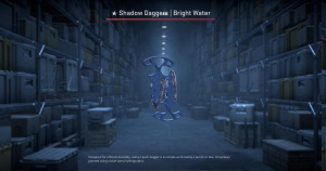 ★ Shadow Daggers | Bright Water (Field-Tested) Screenshot