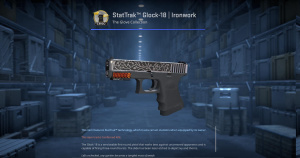 StatTrak™ Glock-18 | Ironwork (Factory New) Screenshot