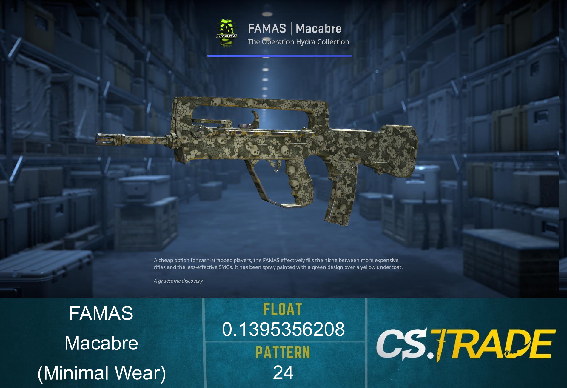 FAMAS | Macabre (Minimal Wear)