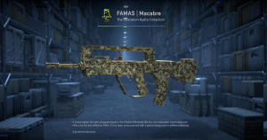 FAMAS | Macabre (Minimal Wear) Screenshot