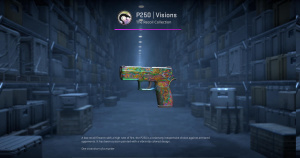 P250 | Visions (Battle-Scarred) Screenshot