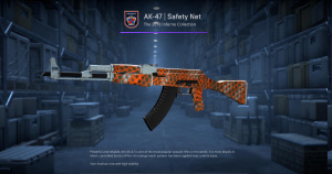 AK-47 | Safety Net (Minimal Wear) Screenshot