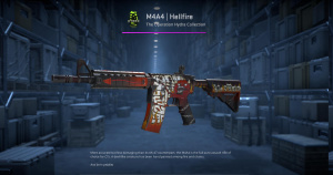 M4A4 | Hellfire (Field-Tested) Screenshot