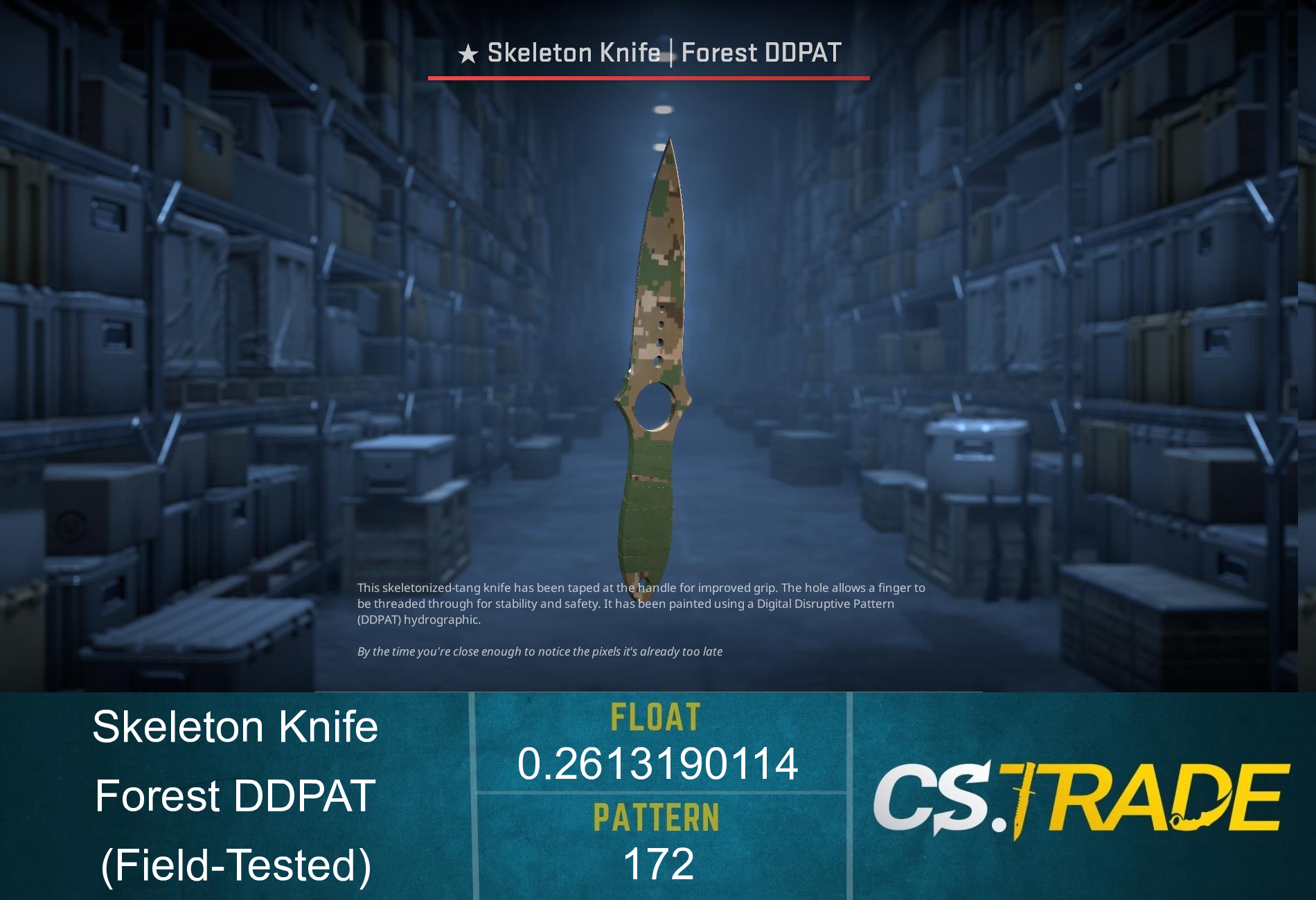 ★ Skeleton Knife | Forest DDPAT (Factory New) Screenshot