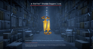 ★ StatTrak™ Shadow Daggers | Lore (Well-Worn) Screenshot