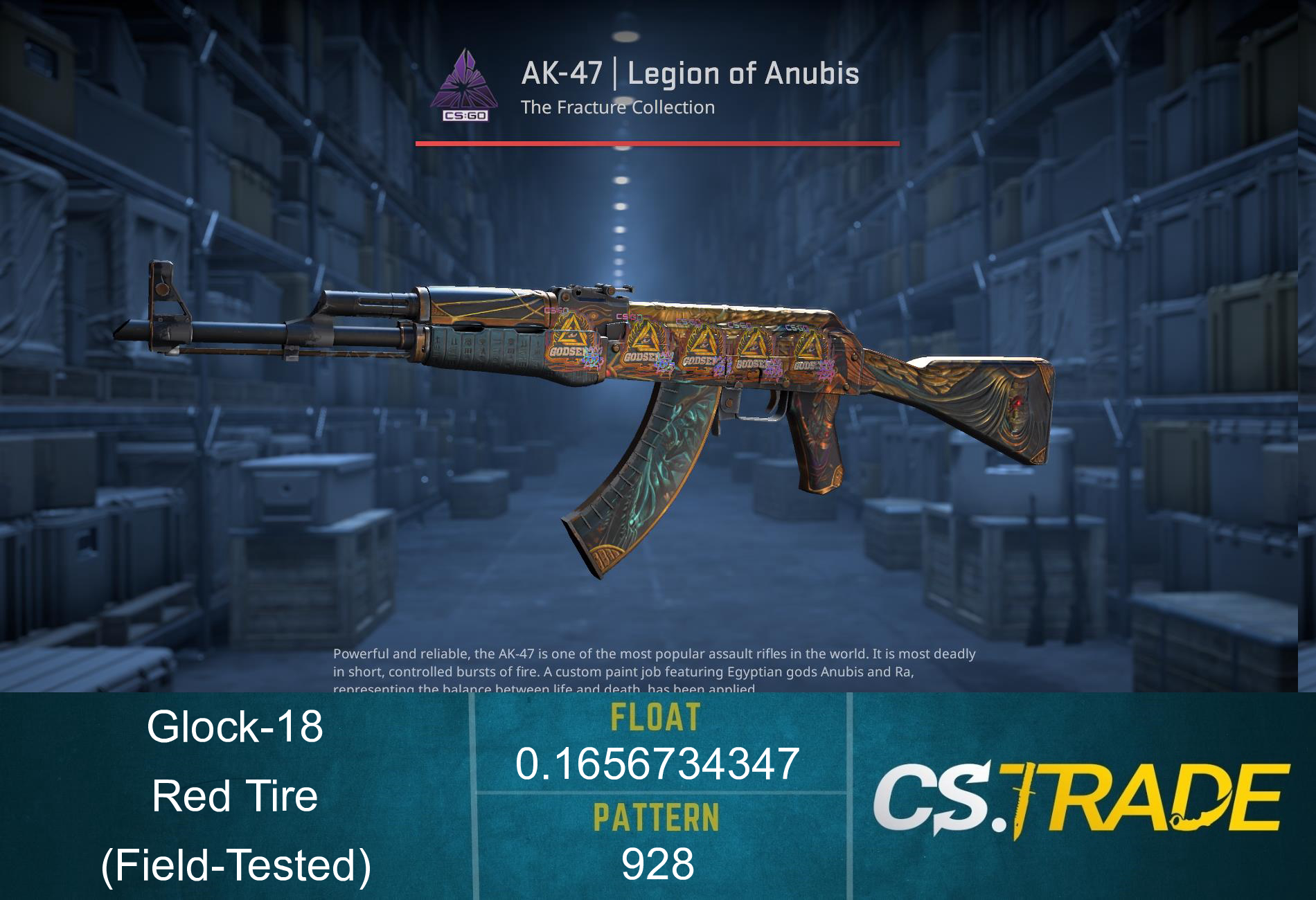 Souvenir Glock-18 | Red Tire (Field-Tested) Screenshot