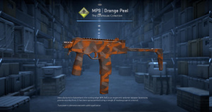 MP9 | Orange Peel (Factory New) Screenshot