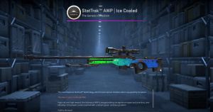 StatTrak™ AWP | Ice Coaled (Well-Worn) Screenshot