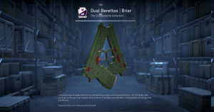 Dual Berettas | Briar (Factory New) Screenshot