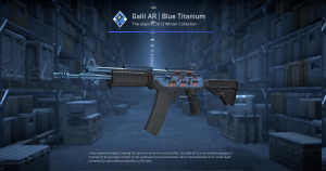 Galil AR | Blue Titanium (Factory New) Screenshot