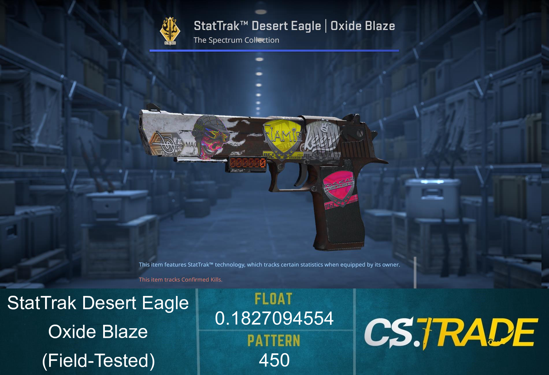 Desert Eagle | Oxide Blaze (Field-Tested) Screenshot