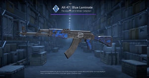AK-47 | Blue Laminate (Factory New) Screenshot