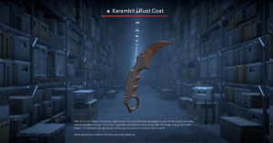 ★ Karambit | Rust Coat (Battle-Scarred) Screenshot