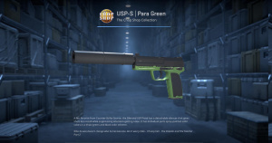 USP-S | Para Green (Factory New) Screenshot