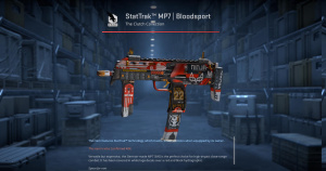 StatTrak™ MP7 | Bloodsport (Field-Tested) Screenshot
