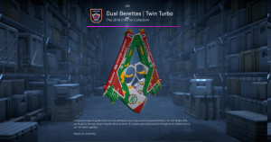 Dual Berettas | Twin Turbo (Factory New) Screenshot