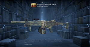 Negev | Boroque Sand (Field-Tested) Screenshot